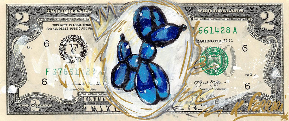 Koons Dollars | Katia Ferrari, France by Katia Ferrari - Signature Fine Art