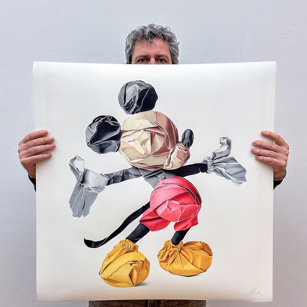 Mickey Origami (Limited Edition) by Alessandro Paglia