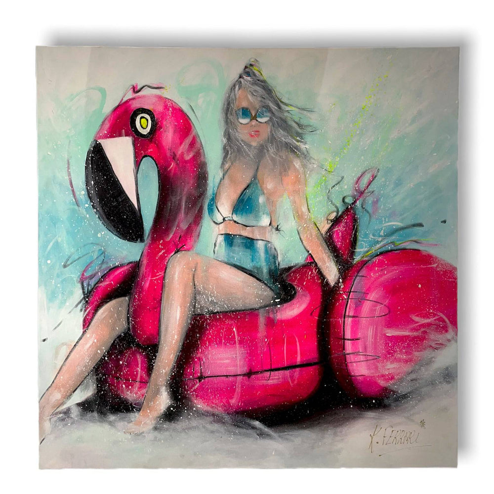 Flamingo by Katia Ferrari - Signature Fine Art