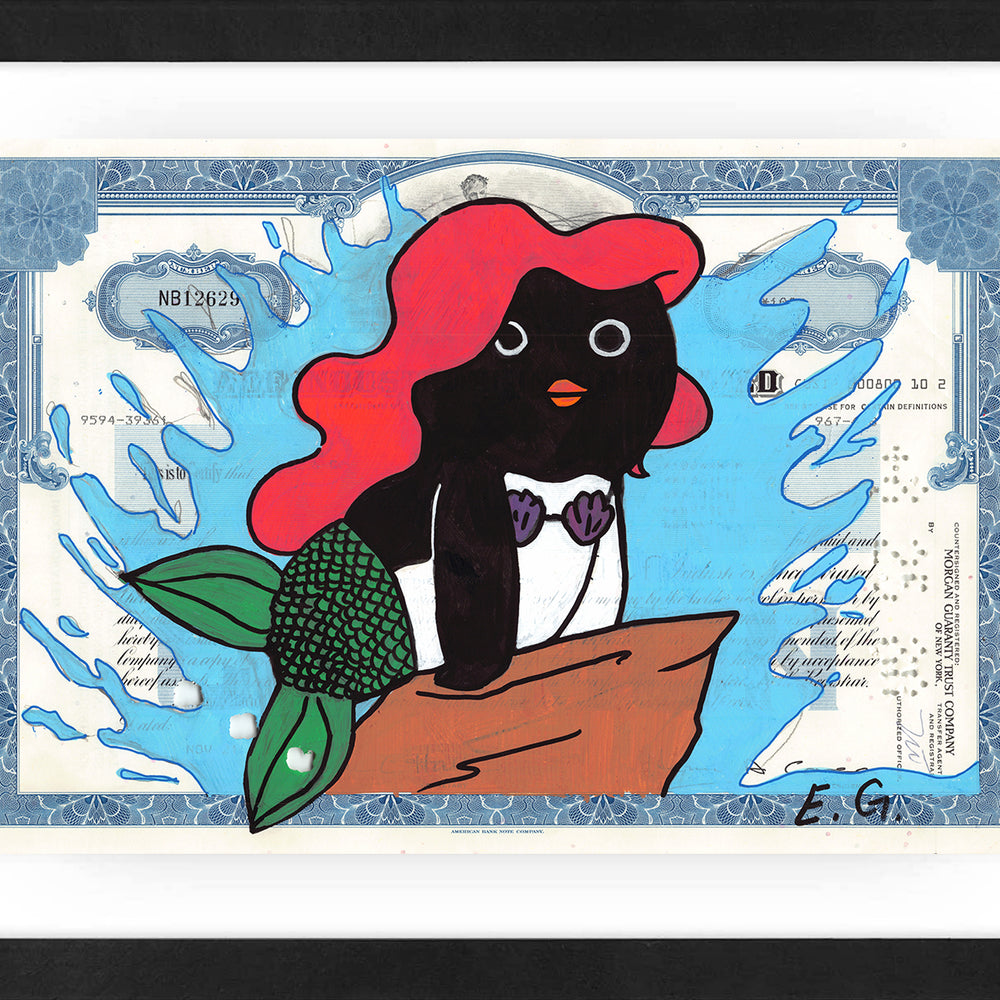 Little Mermaid by Eva Goubin by Eva Goubin - Signature Fine Art