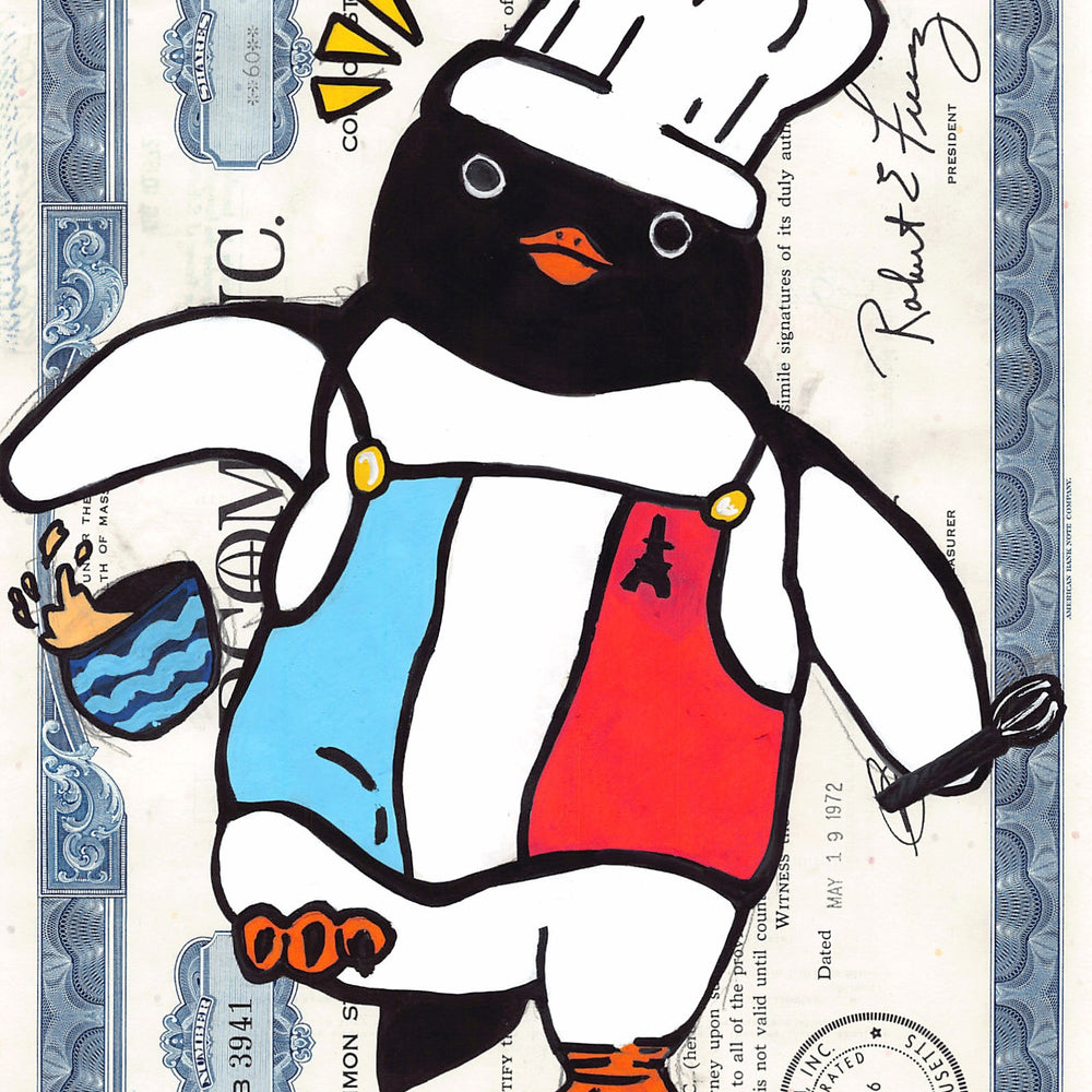 Grand chef pingouin