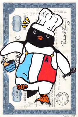 Grand chef pingouin