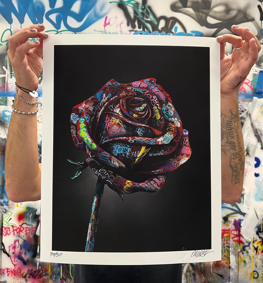 Street Flower (Print) by Onemizer