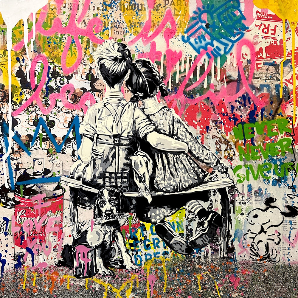 
                      
                        Work Well Together par Mr. Brainwash (Unique)
                      
                    