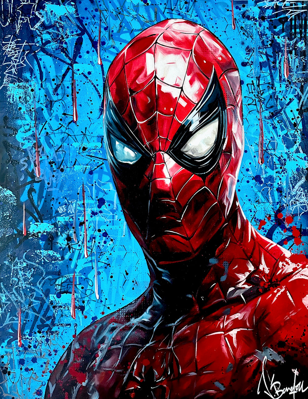 SPIDER-MAN by Vincent Bardou by Vincent Bardou - Signature Fine Art