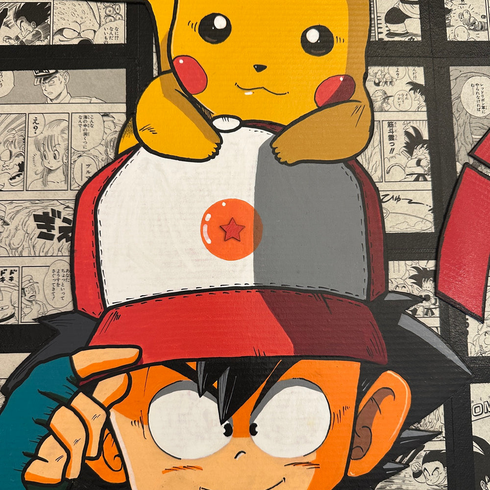 
                      
                        Goku x Pikachu by Moya Uno
                      
                    