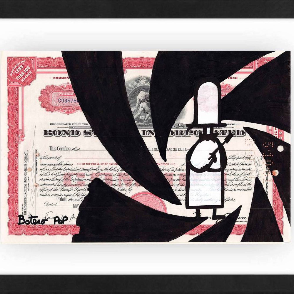 Bond by Botero Pop - Signature Fine Art