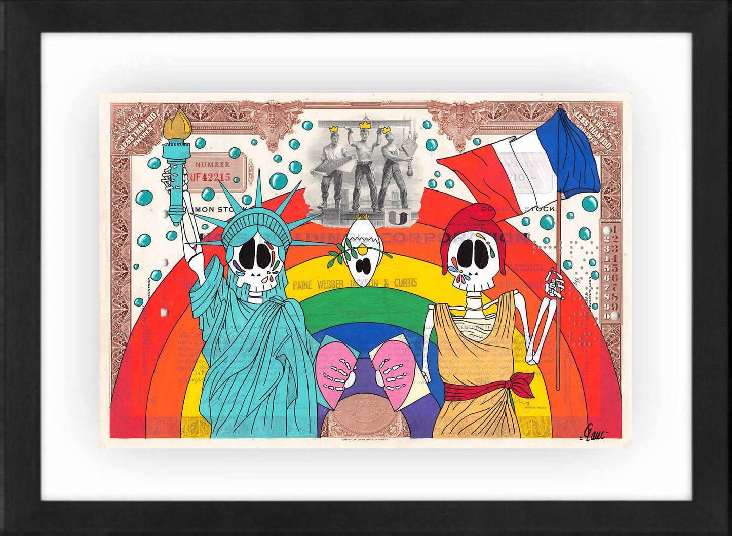 Paix et liberté pour tous by Glauc’ - Signature Fine Art