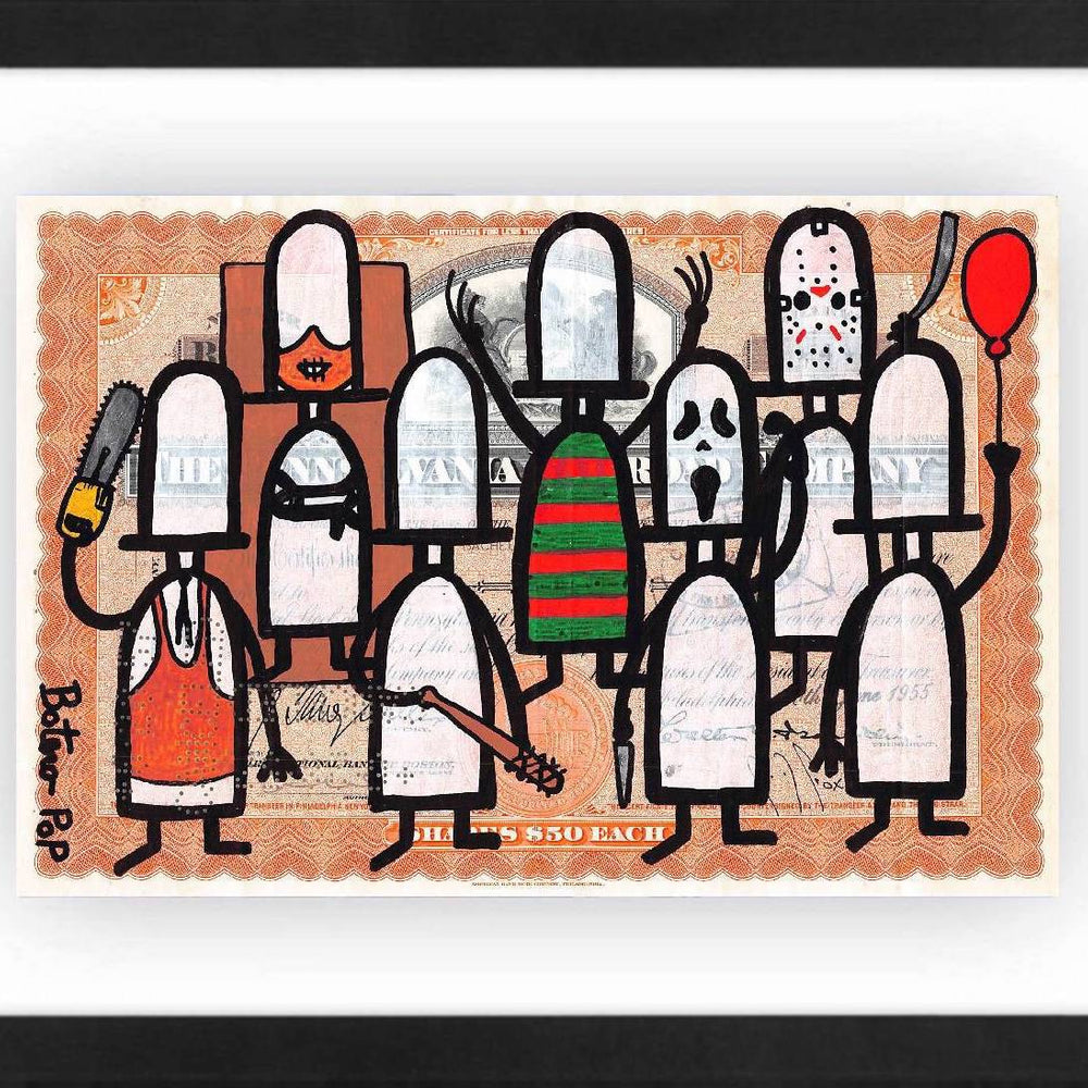 Halloween by Botero Pop - Signature Fine Art