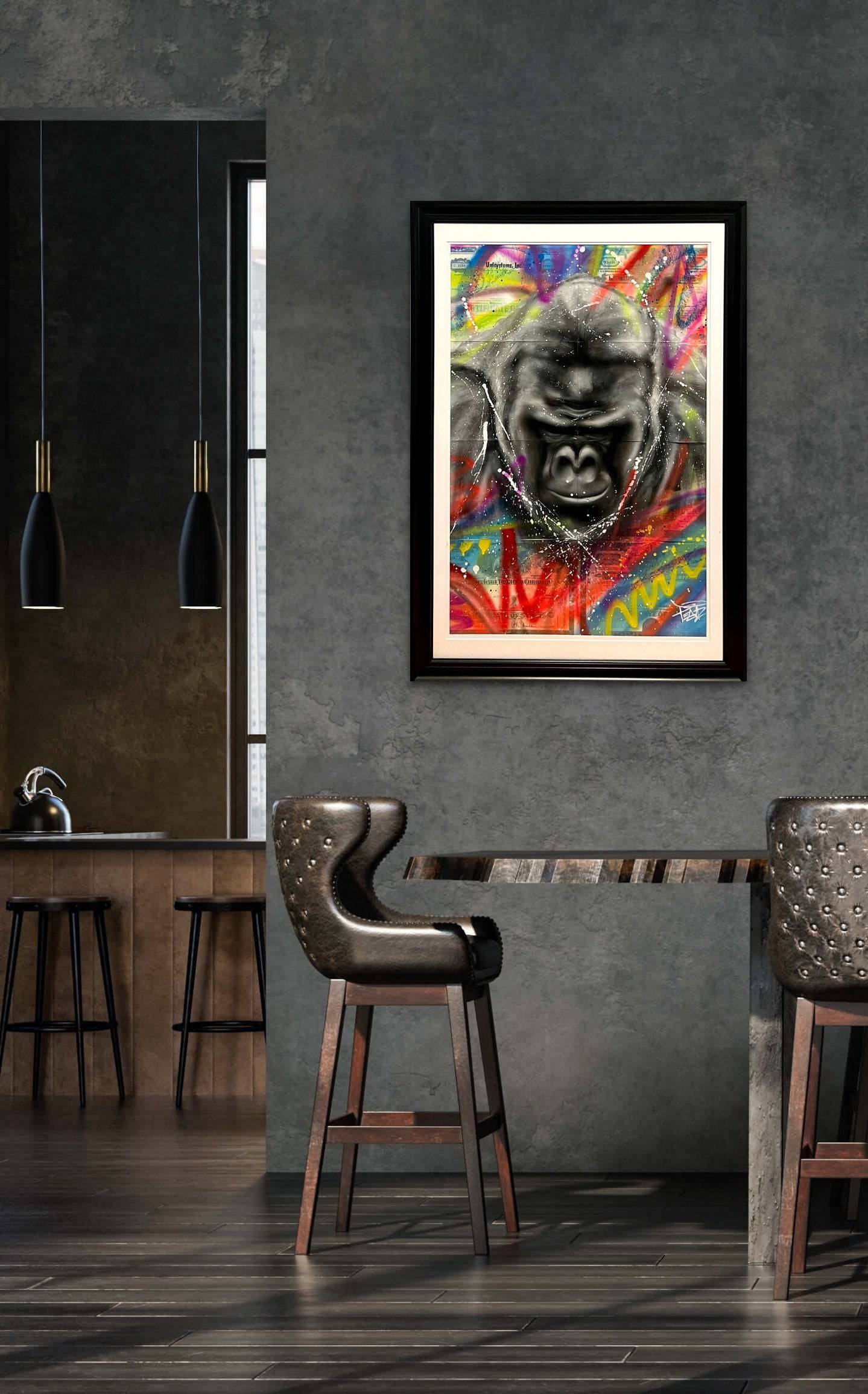 Gorilla by Pegaz - Signature Fine Art