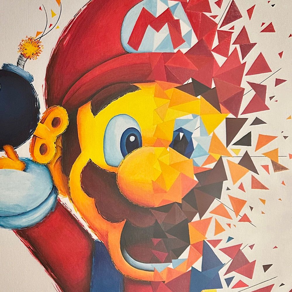 
                      
                        Mario Bob-omb by Sabrina Beretta by Sabrina Beretta - Signature Fine Art
                      
                    