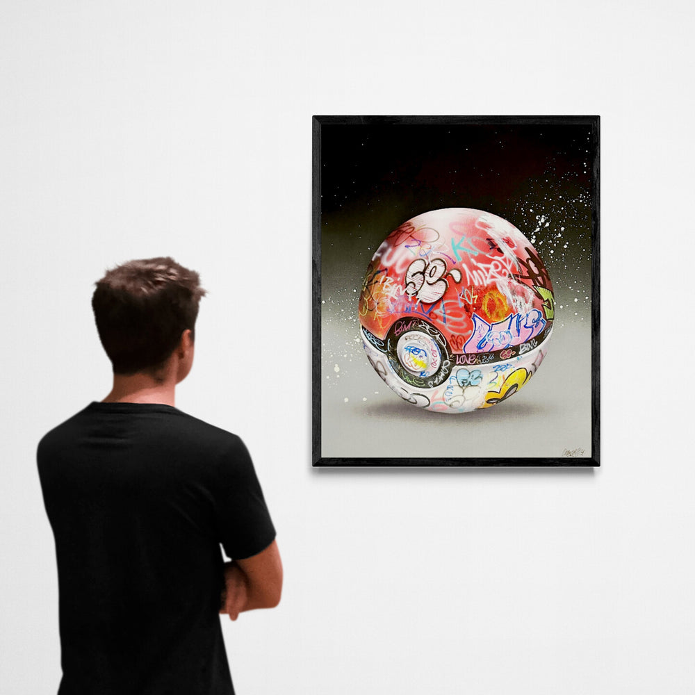 
                  
                    Pokeball by Onemizer by Onemizer - Signature Fine Art
                  
                