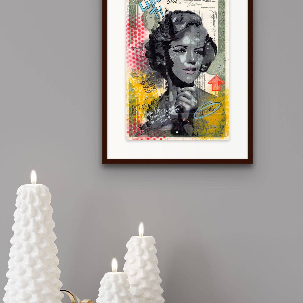 
                  
                    Marilyn Monroe by Nathalie Molla - Signature Fine Art
                  
                