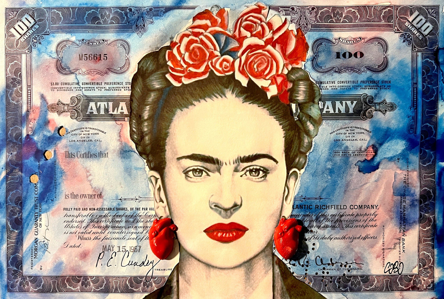 Frida Kahlo by cObo - Signature Fine Art