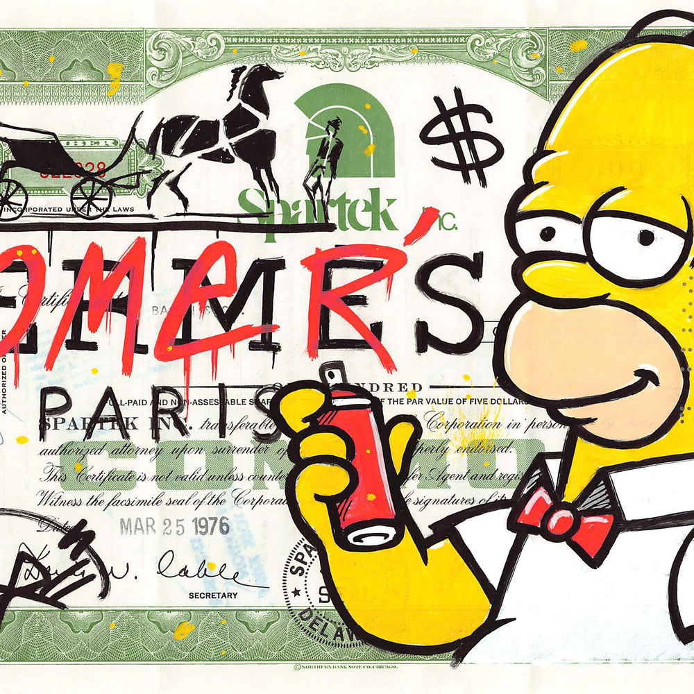 Homer Vandal by Daru - Signature Fine Art