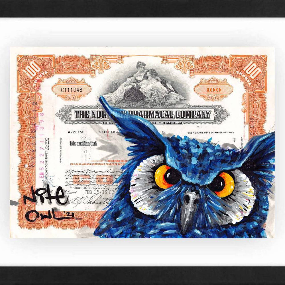 
                      
                        Blue whoo by Nite Owl - Signature Fine Art
                      
                    