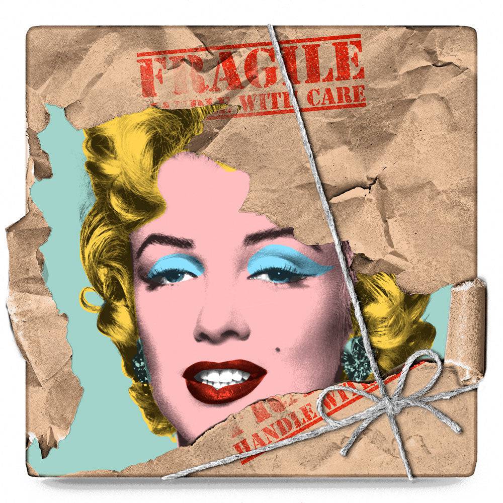 Marilyn Monroe POPfolio Fragile by Mr. Brainwash - Signature Fine Art